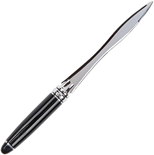Fibonacci Stainless Steel Letter Opener With Two Directional Letter Slicing Blade - Decorative Letter Opener With Laser Engraved Design - Letter Opener Envelope Slitter Gift