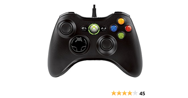 microsoft xbox 360 kablolu oyun kolu pc uyumlu amazon com tr video oyunu ve konsol