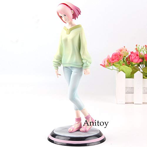 Yvonnezhang-Fig-Naruto-Shippuden-Gals-Sakura-Haruno-PVC-Shonen-Jump-Naruto-Shippuden-Sakura-Figura-Modelo-Juguetes-Regalo-195-cm-Sakura-Haruno-en-Caja