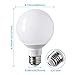 TORCHSTAR 12-Pack G25 LED Light Bulbs, 5W 40W Equivalent, Dimmable 450LM Globe Light Bulbs, 3000K Warm White, E26 Base Decorative Bulb, for Bathroom Vanity or Mirror, UL Listed
