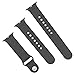 Apple watch band,XIYA Soft Silicone Replacement Sport style for Apple Watch Models,38mm/42mm,Included for 2 Lengths (gray,38mm)