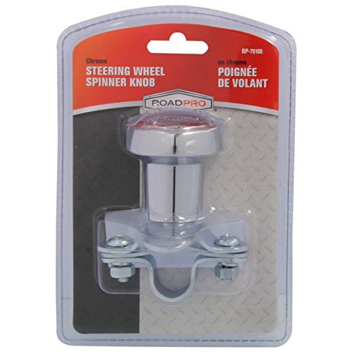 RoadPro RP70100 Chrome Steering Wheel Spinner Knob Pricepulse