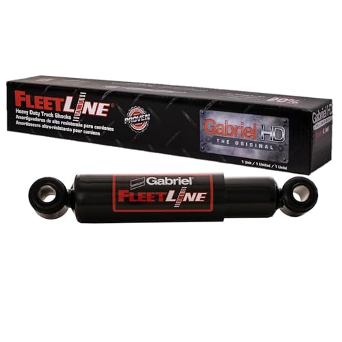 Gabriel 83204 FleetLine HD Truck Front/Rear Shocks Fits SAF Holland; Trailmobil…
