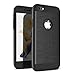 A-Maker ZY101911 Shockproof Full Protective Anti-Scratch Resistant of Heavy Duty Case for Apple iPhone 8/iPhone 7 - Black