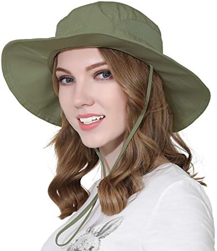 Boonie Sun Hat Fishing Hat for Men Women, Wide Brim and UPF 50 Sun Protection Bucket Hats