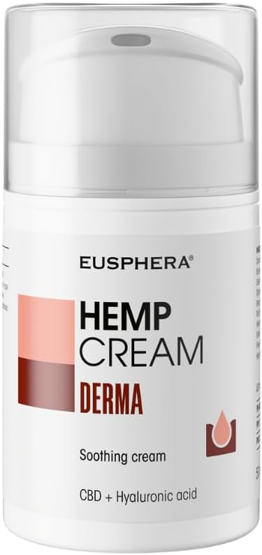 EUSPHERA 4DERMA Soothing Cream Dermatologically Tested Natural Italy