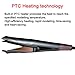 Professional Hair Straightener and Curler 2 in 1 Flat Iron Tourmaline Ceramic Twisted Plate Curling and straightening Iron in One for All Hair Types with LCD Display & Auto Shut-Offthumb 4