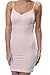 Belugue Women's Full Slip Shapewear Firm Tummy Waist Control Lace Dress Adjustable Spaghetti Body Shaper Under Dress Nude XL