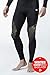 CLSL TM-P43-BB_Medium Tesla Men's Thermal Coldgear Compression Baselayer Pants Leggings Tights P43