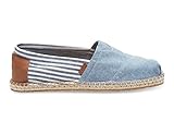 Toms Men's Classic Chambray Stripe with Blank Stitch 10006551