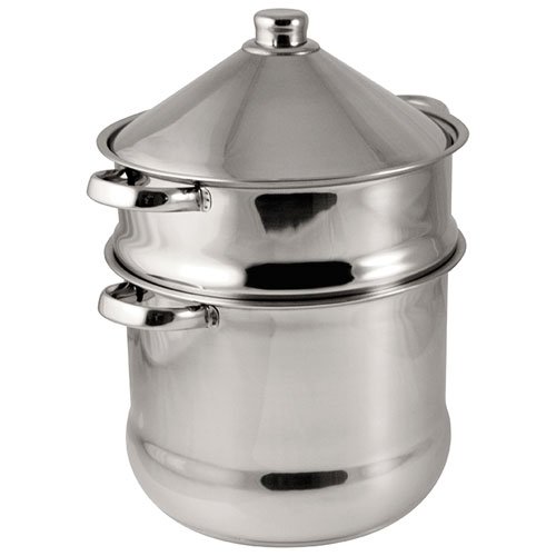 Baumalu - 340971 - Stainless Steel Tajine Couscouspot 14 L - Thumbnail 2