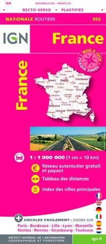 France 2016 Maxi Laminated 2016: IGN-955 (French Edition) by (Map)