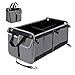 HiHiLL Car Trunk Organizer for SUV Truck Auto Durable Collapsible Cargo Storage, Non Slip Bottom Strips to Prevent Sliding, Premium 26 inch Divisible Multi-compartments Cargo primary