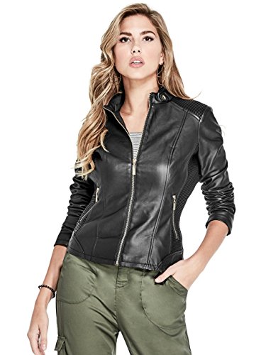 G by GUESS Women's Chelsea Faux-Leather Jacket