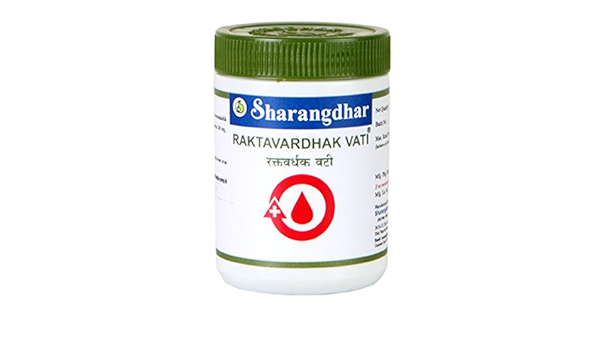 Amazon Com Sharangdhar Ayurveda Raktavardhak Vati 120 Tablets Health Household