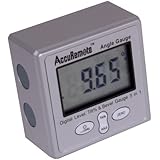 AccuRemote Digital Electronic Magnetic Angle Gage Level / Protractor / Bevel Gauge