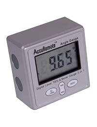 AccuRemote Calibre transportador nivel medidor de ángulos, magnético, electrónico, digital