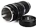 Claybox Nikon 24-70mm f/2.8G 14.5-Ounce 1:1 DSLR Camera Lens Coffee Tea Mug, Stainless Steel Interior, Plastic Exterior