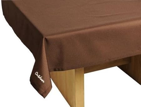 Amazon De Haga Wohnideen De Outdoor Tischdecke St Tropez Braun Gartentischdecke Gartentisch Tisch Decke Abwaschbar 140cmx240cm