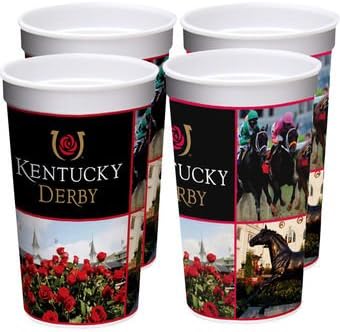 Kentucky Derby 2017 22oz. ICON Souvenir Cups - 8 Pack