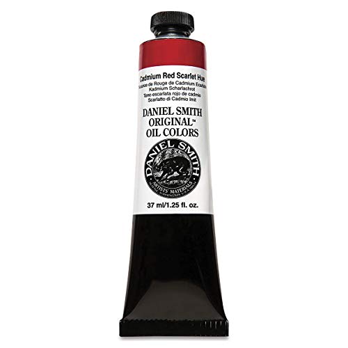 DANIEL SMITH Original Oil Color Paint, 37ml Tube, Cadmium Red Scarlet Hue, 2843…