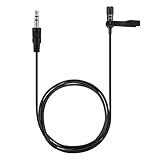 EVISTR Recorder External MIC Lavalier Omnidirectional Computer Microphone 3.5mm Clip Style for Digital Voice Recorder L58 L53 L50 L57