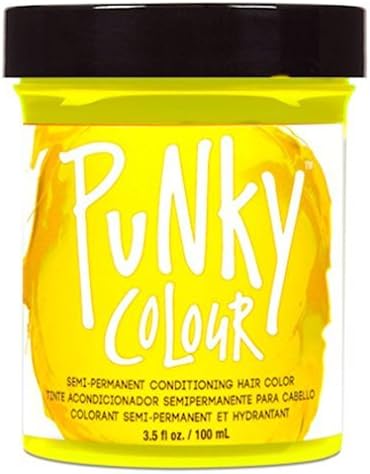 Punky Colour Bright Yellow 3.5oz Jar #1450 by Jerome Russel