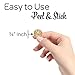 Gold 50th Anniversary Chocolate Kisses Party Favor Stickers – 180 Stickers, 50th Wedding or Business Anniversary Decorations