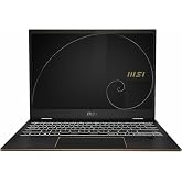 MSI Summit E13 Flip Evo (2024) 13.4" FHD+ 120Hz Professional 2 in 1 Laptop: Intel Core i7-1360P, Intel Iris Xe, 16GB LPDDR5, 1TB NVMe SSD, Thunderbolt 4, WiFi 6E, Win 11 Home: Ink Black A13MT-243US