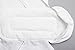 Snow Angel Cushioned Baby Bath Towel with Adjustable Hood and Padded Back Panel for Infant Safety