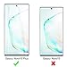 Orangutan fist Compatible with Samsung Galaxy Note 10 Plus Screen Protector,Tempered Glass Film for Samsung Galaxy Note 10 Plus, 2-Pack Clear