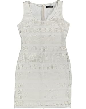 Guess Women's Crochet Knit Sheath Dress