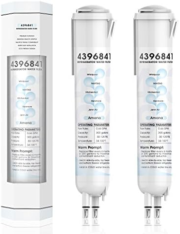 Refrigerator Water Filter （White,2 Pack）