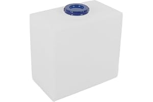MAVIS LAVEN 10 Gallons RV Water Storage Tank, Food Grade LLDPE, Leakproof RV Water Tank, 10 Gal Capacity for RVs Trailers Boa