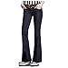 Women's Plus Size Fit Bootcut Straight Leg Jeans with Pockets