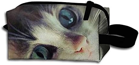 Cat Lover Kitten Storage Cosmetic Bag Portable Travel Makeup Bag Packing Pouches