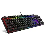 TECWARE Phantom 104 Mechanical Keyboard, RGB LED