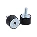 4 Pcs Rubber Shock Absorber Anti Vibration Silentblock Bobbins (Size : M6)