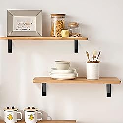 Heavy Duty Shelf Brackets, 2 Pack Fireplace Mantel