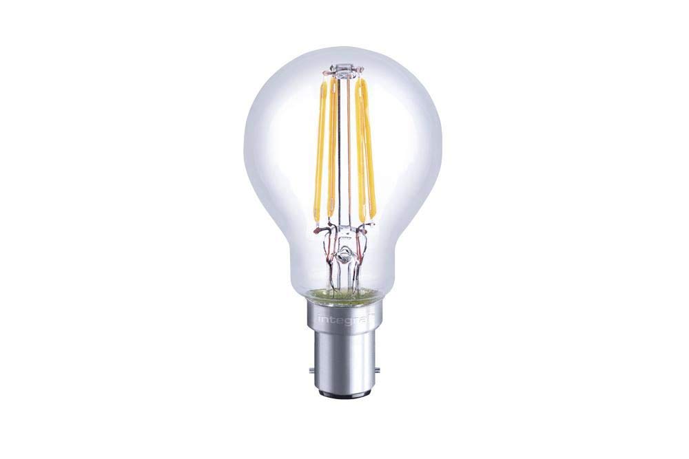 LED Mini-Globe 3.5W Clear Glass DIMMABLE (31W) WarmWhite Small Bayonet Cap (B15)