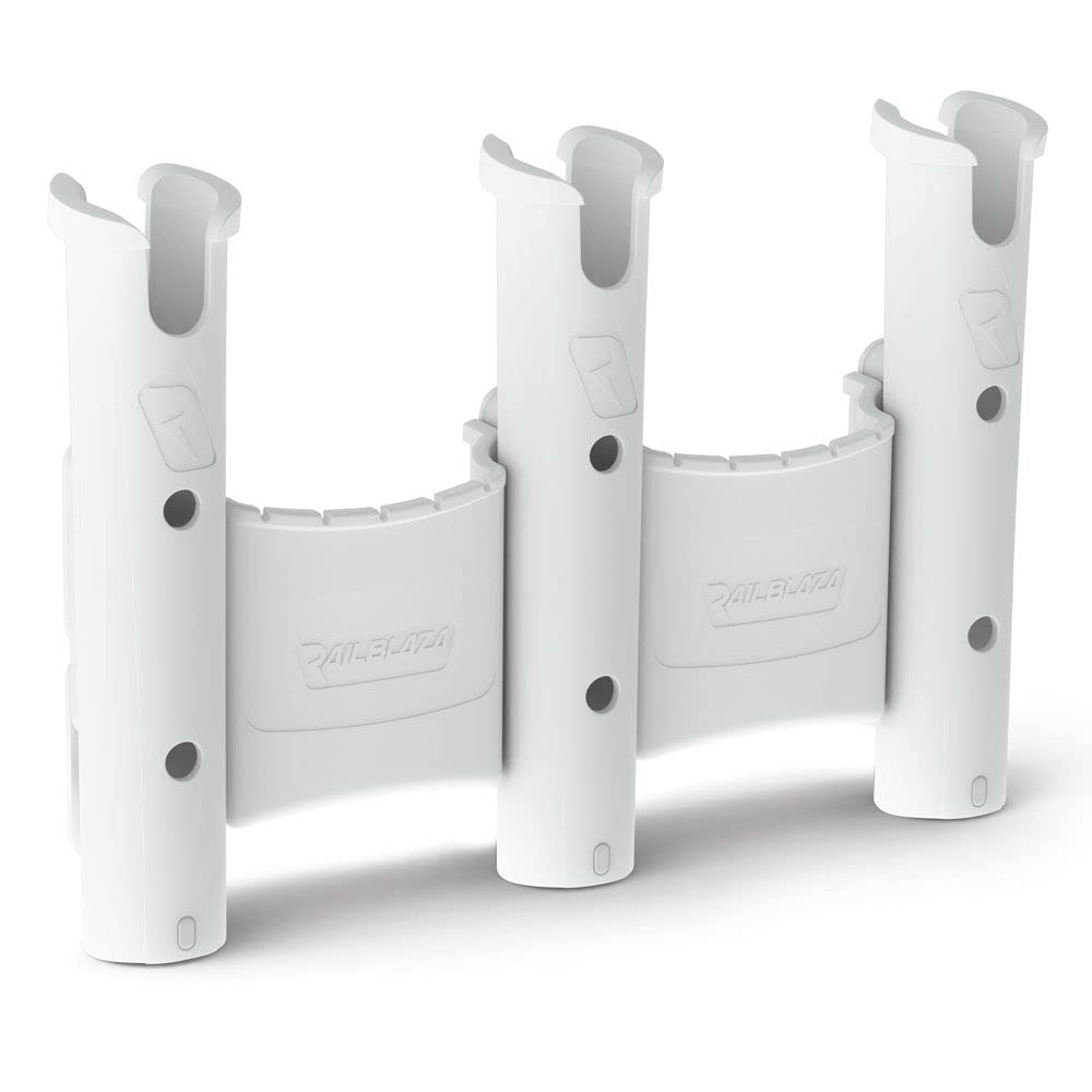 Railblaza RodStow Rod Holder triple with caddy White