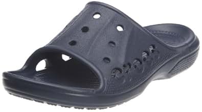 crocs baya slide navy