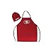 PSG San Francisco 49ers Apron and Chef Hat Set