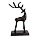 Kurt Adler Antique Copper Reindeer Stocking Holder, 10-Inch