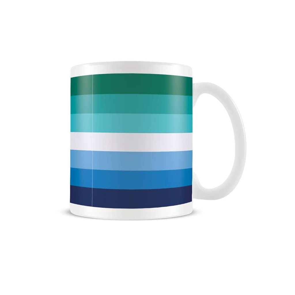 Pyramid International Gay Man Flag Mug Multicoloured One Size