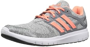 Image of adidas Women's Energy Cloud V Running Shoe Heather Sun Glow/Grey, 7.5 Medium US