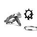 Dkka EDC Multi Tool Bicycle Bike Repair Screwdriver Opener Keychain (Set of 2) DKA062
