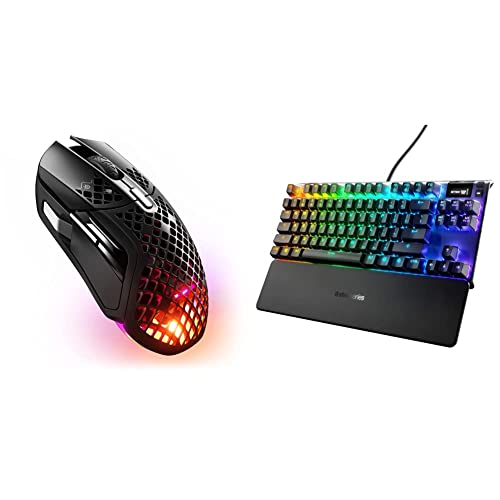 SteelSeries Aerox 5 Wireless Lightweight Wireless Gaming Mouse
