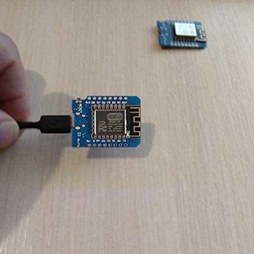 Aoicrie 2Pcs D1 Mini NodeMcu 4M Bytes Lua WiFi Development Board Base on ESP8266 ESP-12F N, for Arduino, 100% Compatible with WeMos D1 - Thumbnail 4