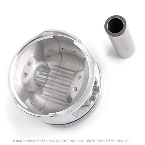 Artudatech Piston Ring Kit +0.50mm For Suzuki DR250 GN250 1982-2001 Bore Size 72.50mm